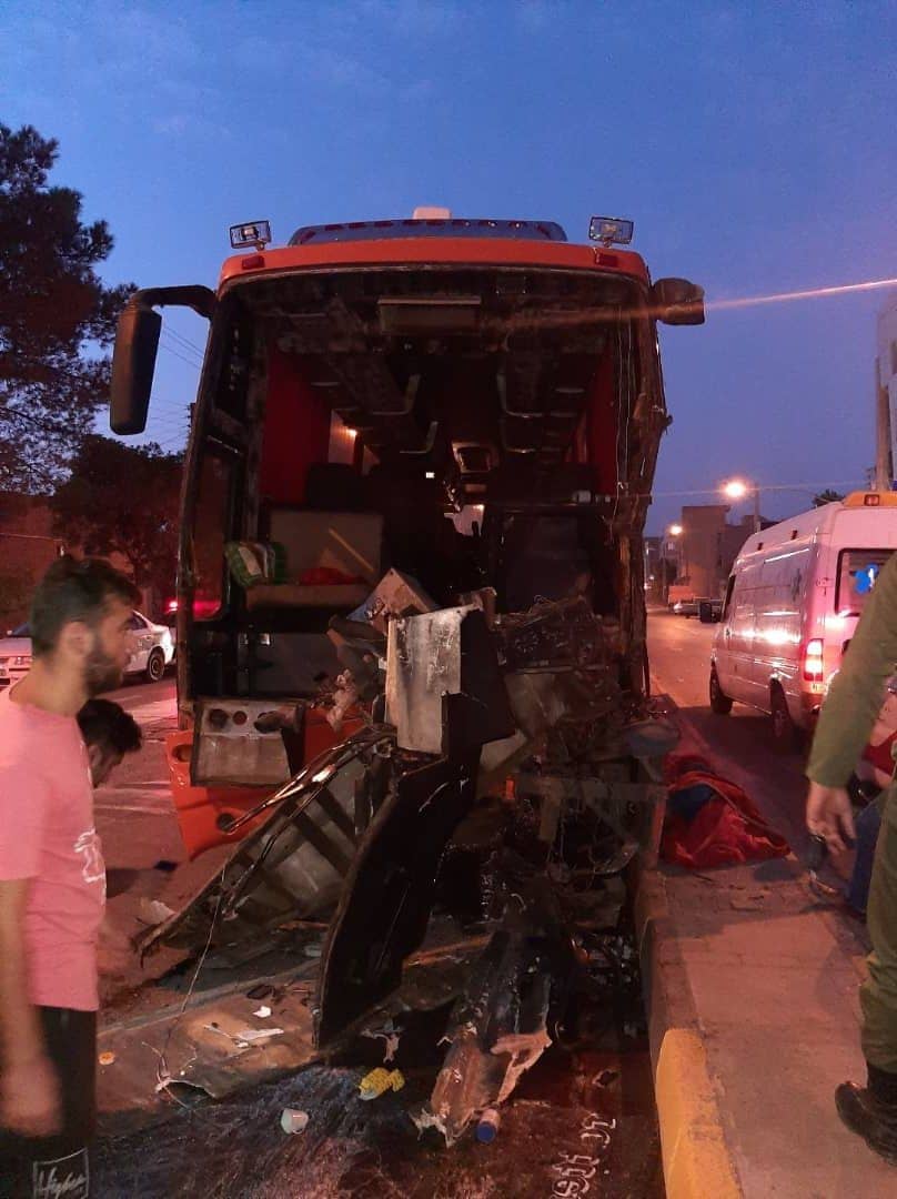 تصادف مرگبار در خیابان شهدای خانوک شهر کرمان