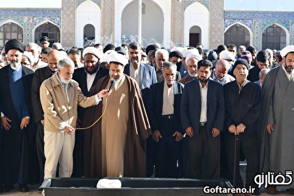 ببینید| گزارش تصویری گفتارنو از مراسم تشییع پیکر حجت‌الاسلام شاکری در مسجد امام کرمان
